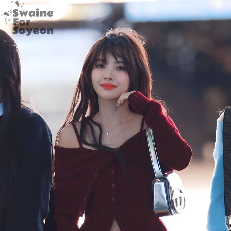 A moment captured by Soyeon (i-dle)'s fan