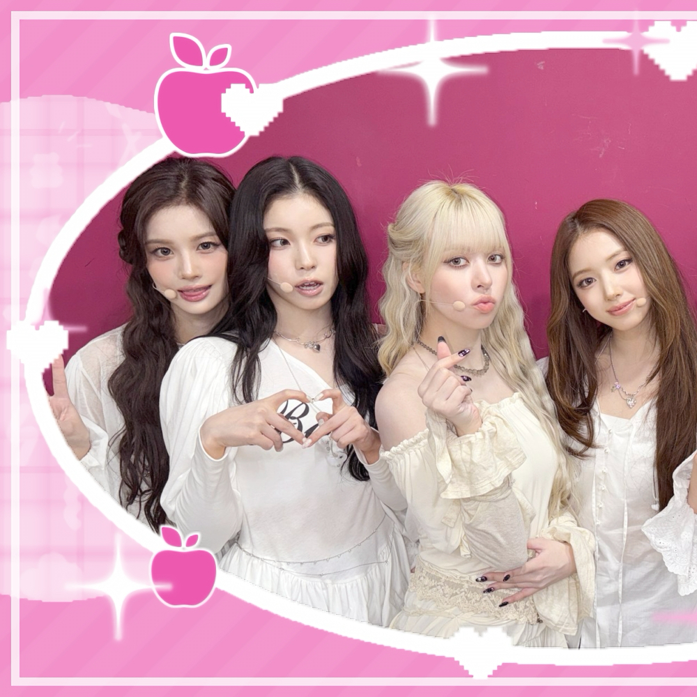 A moment captured by NMIXX's fan