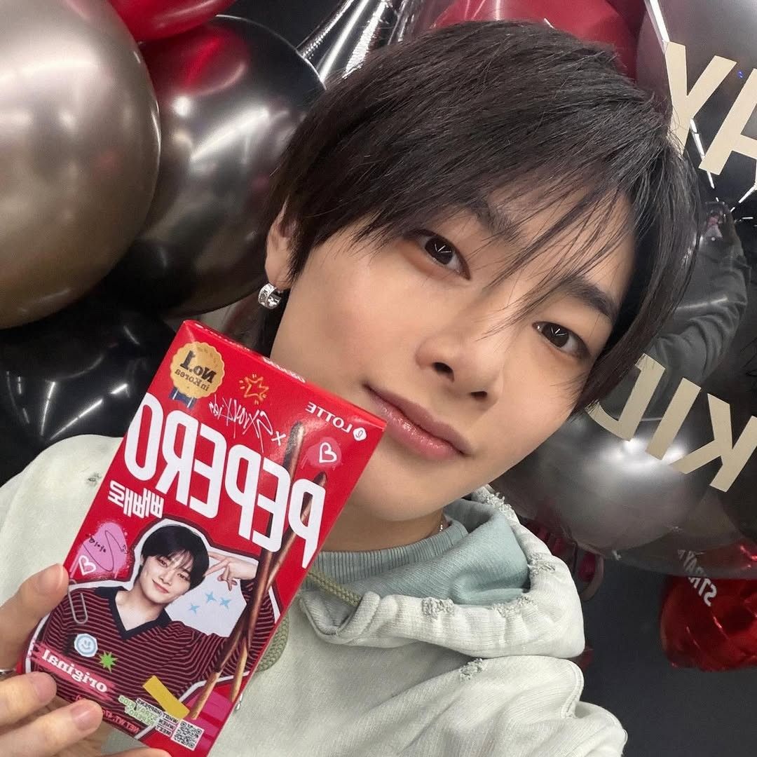 A moment captured by I.N (Stray Kids)'s fan