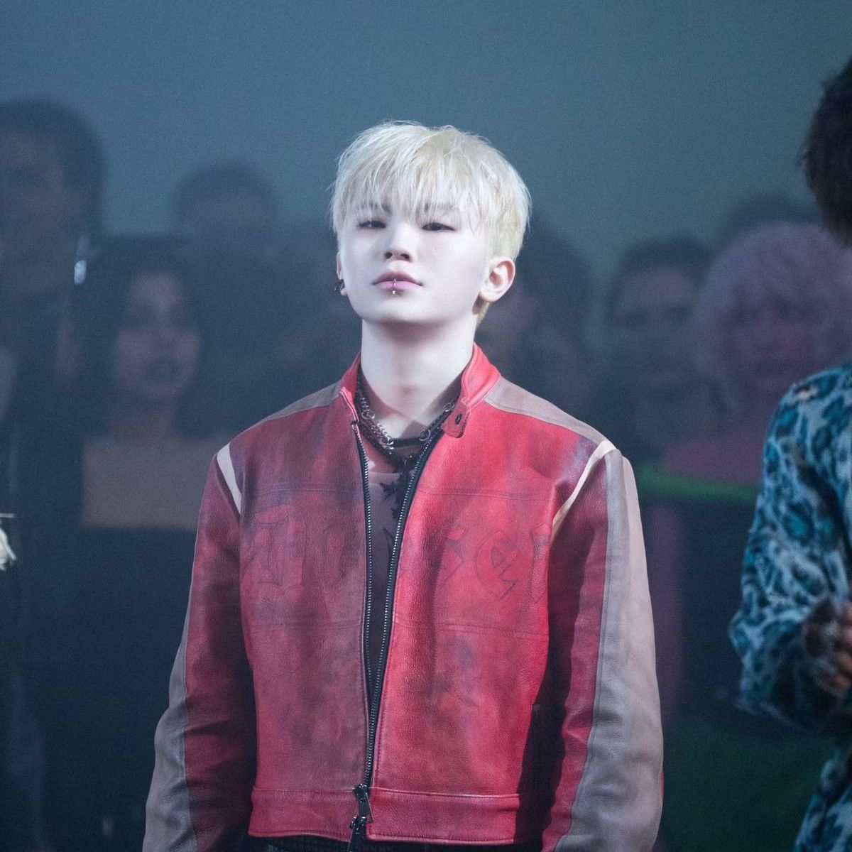 Recent activity shot of Woozi (SEVENTEEN)