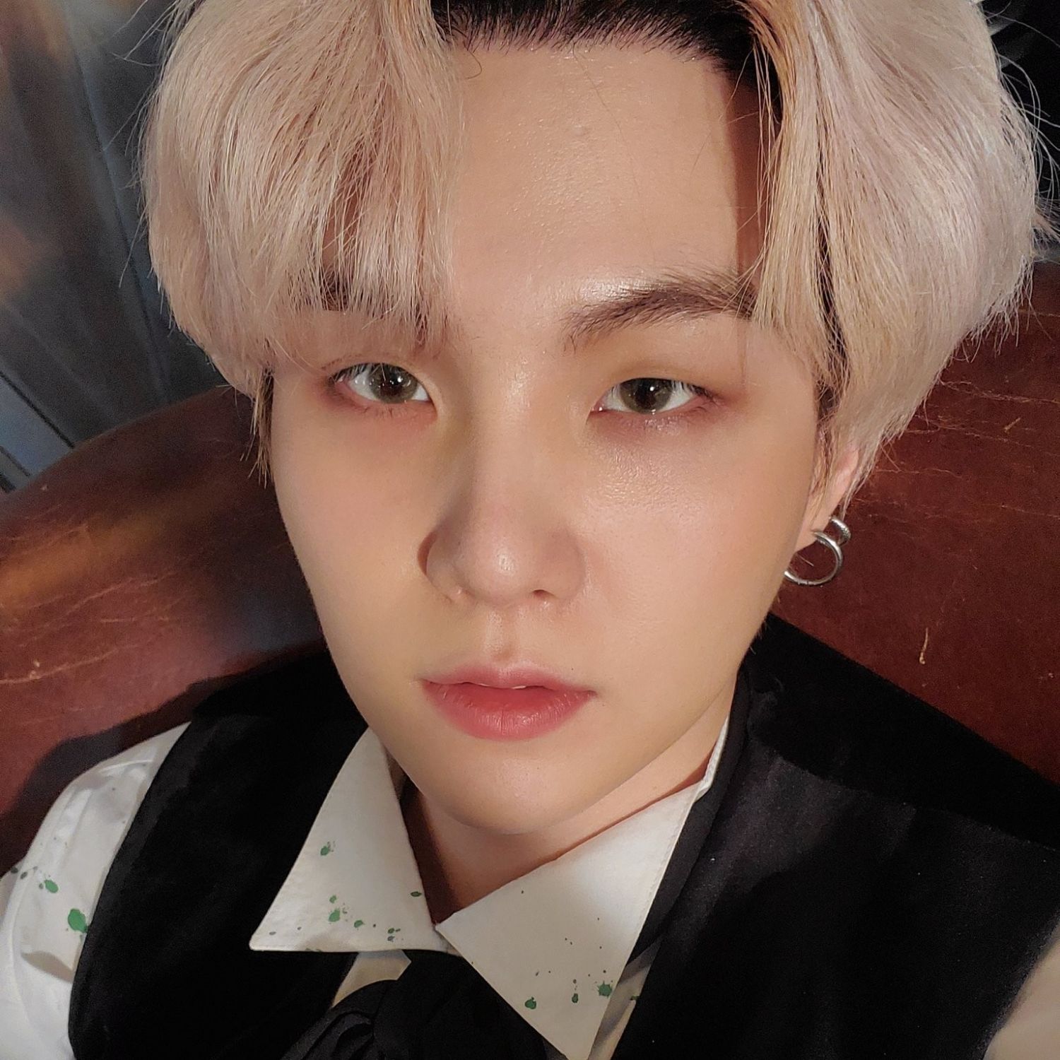 A moment captured by SUGA (BTS)'s fan
