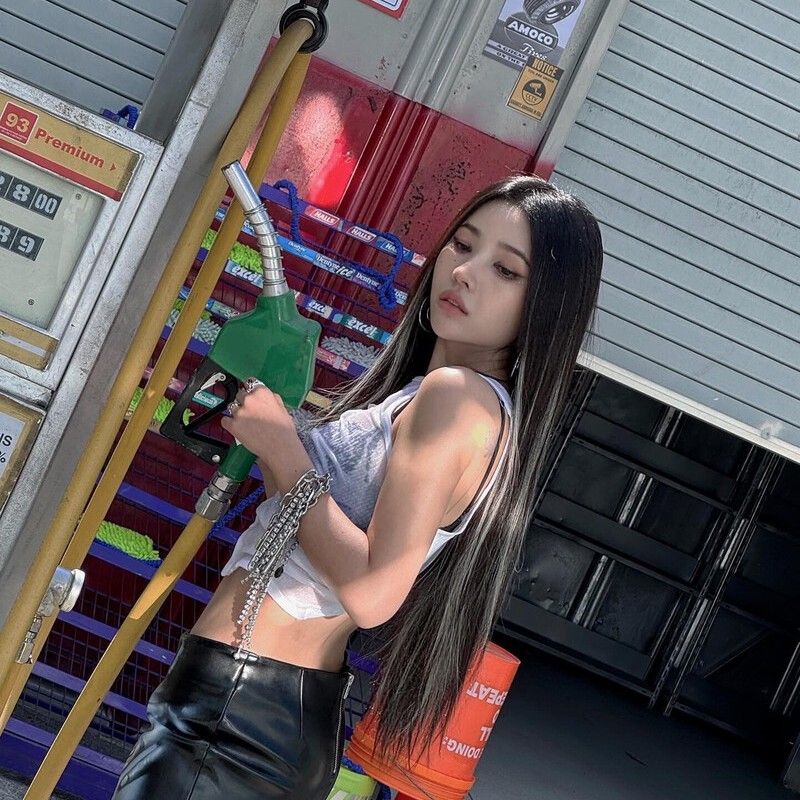 Recent activity shot of Soyeon (i-dle)