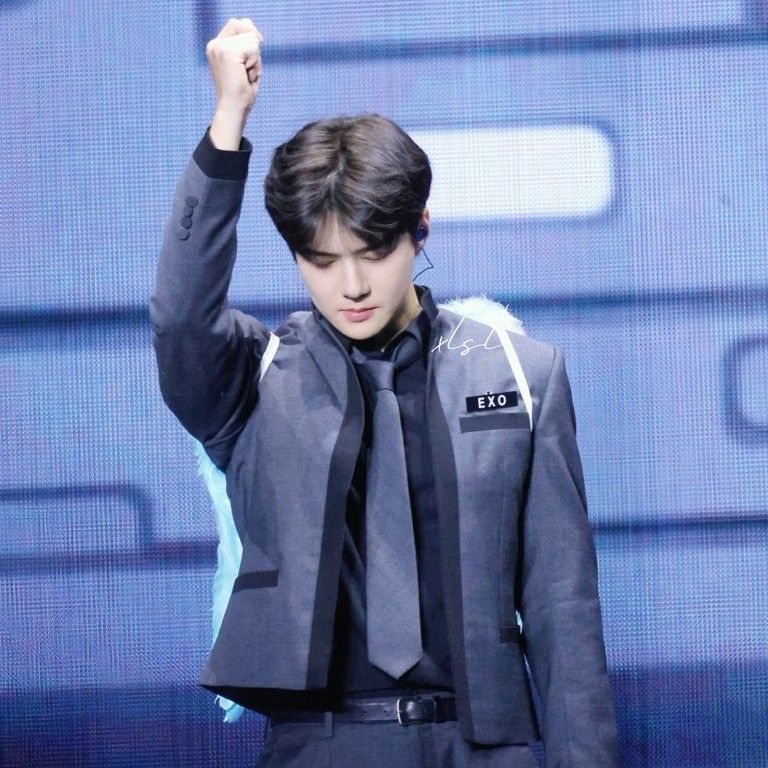 Recent activity shot of Sehun (EXO)