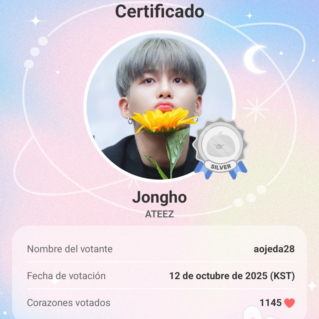 A moment captured by Jongho (ATEEZ)'s fan