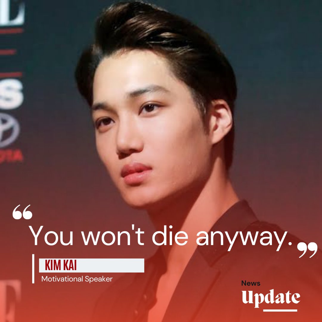 Behind-the-scenes cut of Kai (EXO)