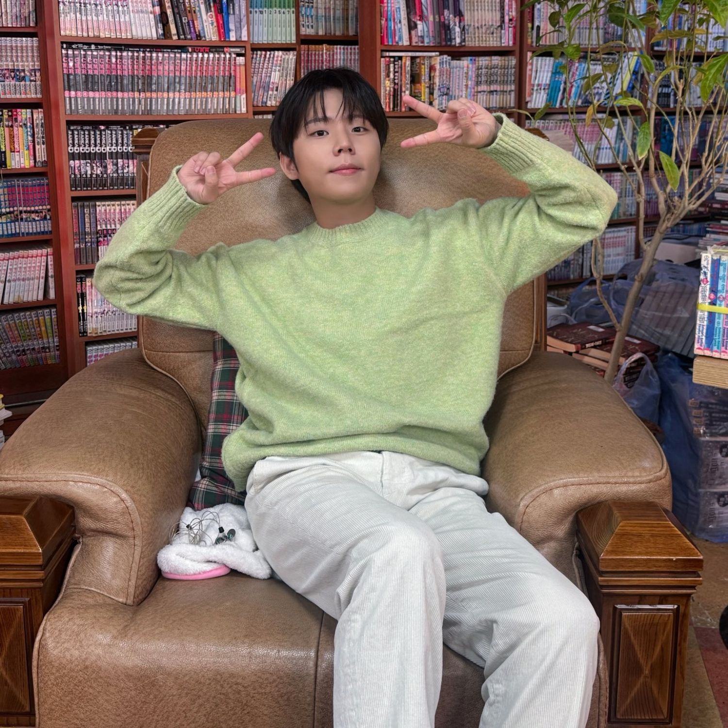 Behind-the-scenes cut of Jung Seunghwan