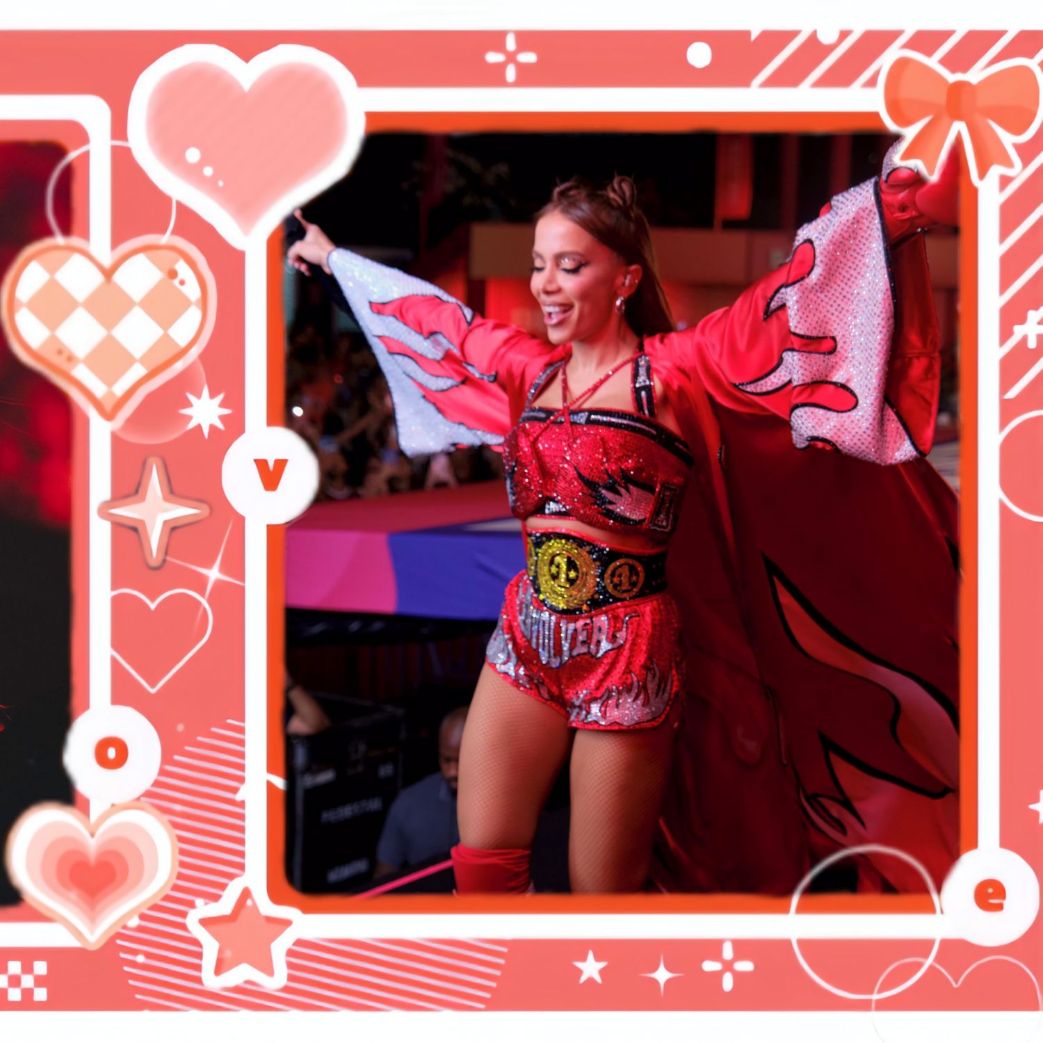 Behind-the-scenes cut of Anitta