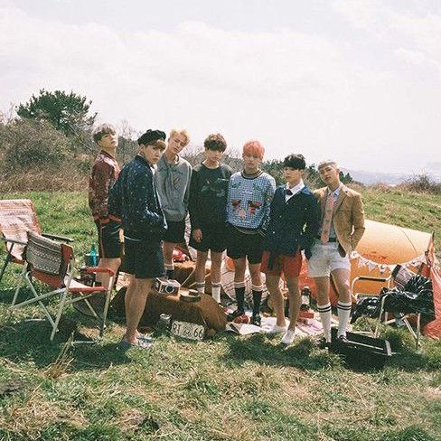 防彈少年團粉絲拍下的瞬間