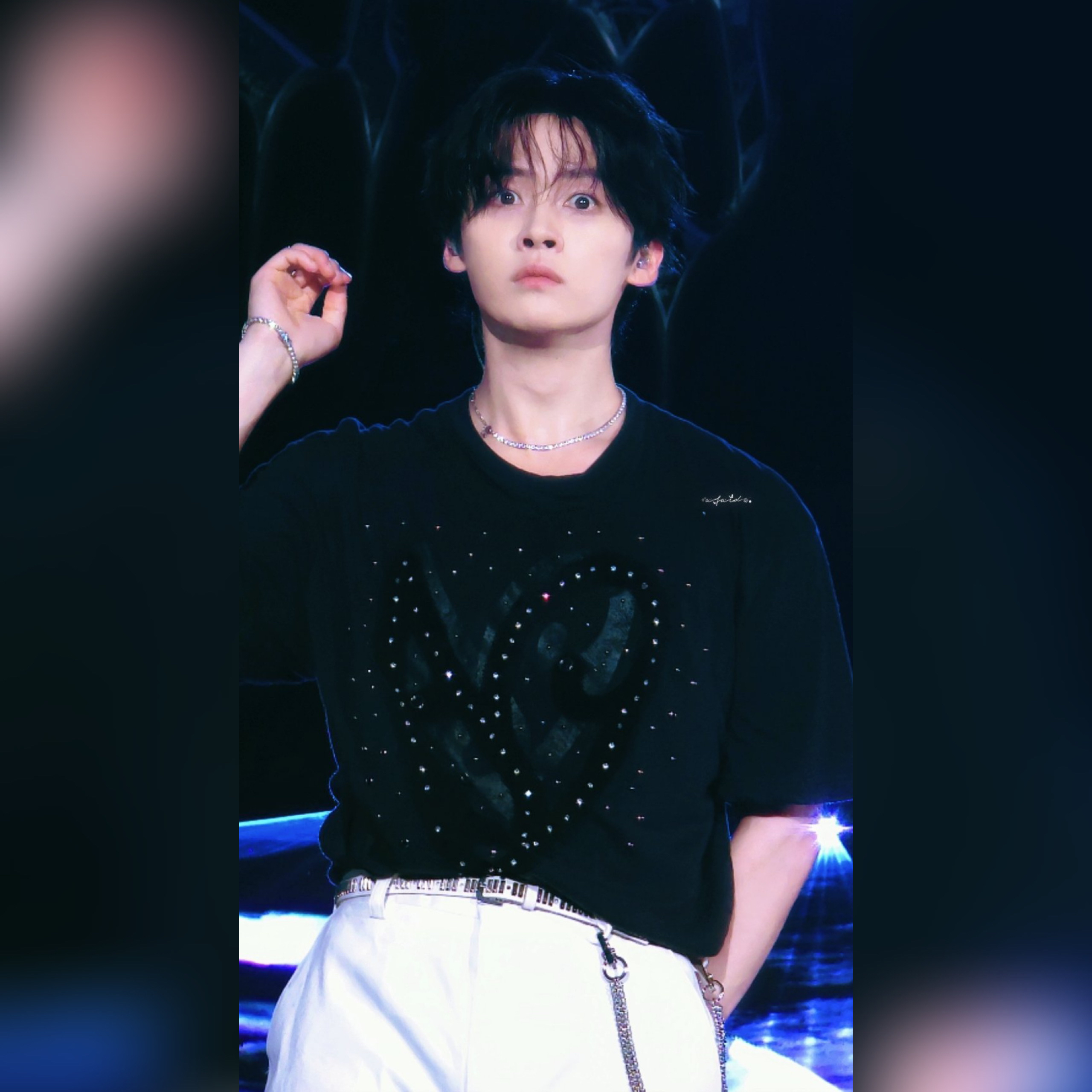 Recent activity shot of Lee Know (Stray Kids)