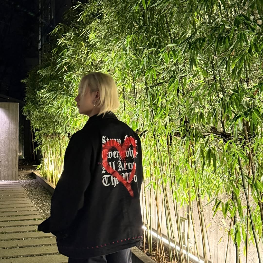 A moment captured by Bang Chan (Stray Kids)'s fan