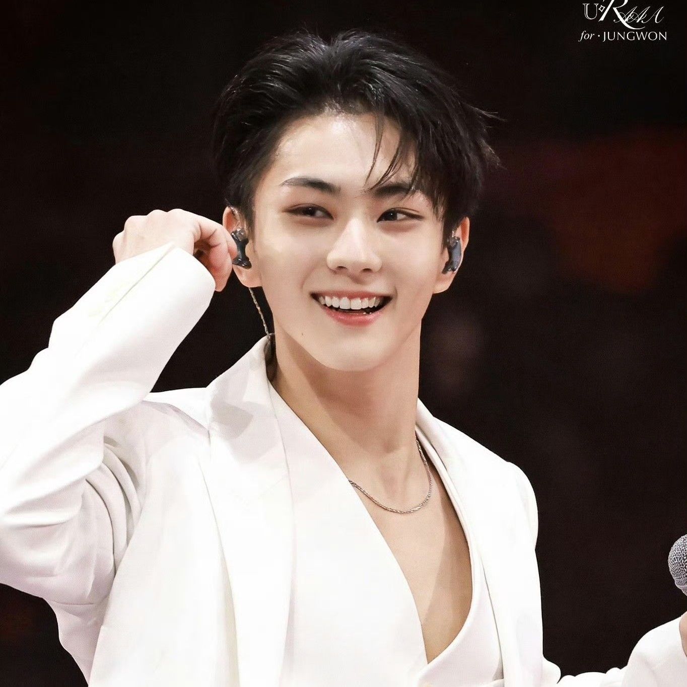 A moment captured by Jungwon (ENHYPEN)'s fan