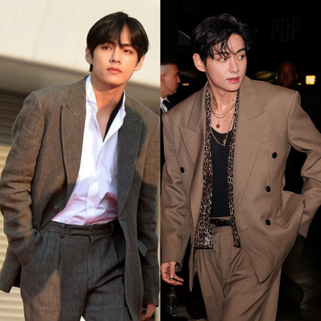 Recent activity shot of V (BTS)