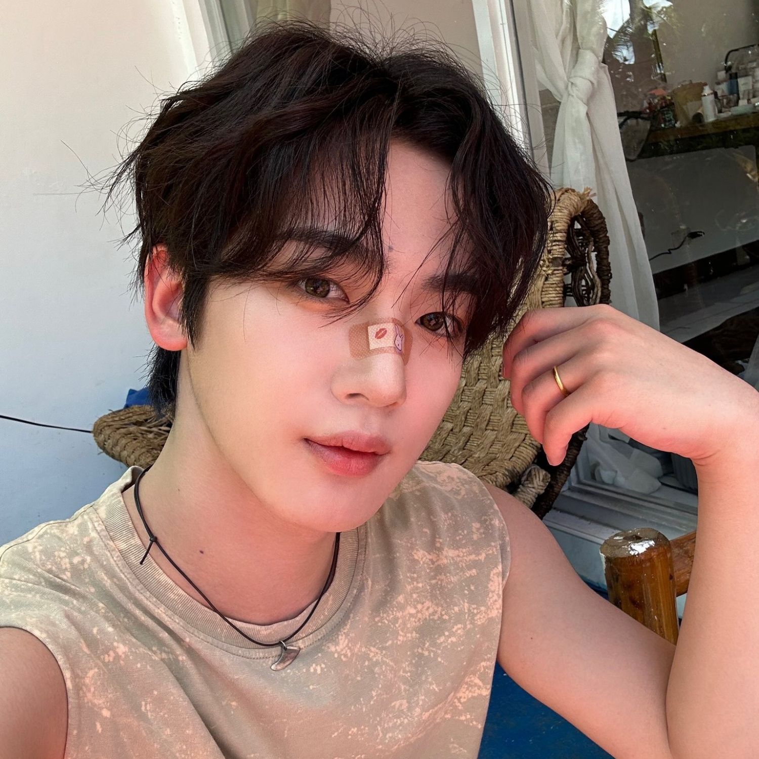 Recent activity shot of Kim Yohan (WEi)