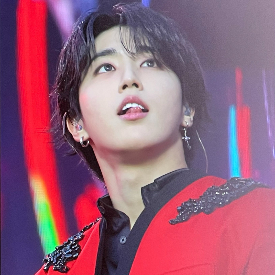 A moment captured by HAN (Stray Kids)'s fan