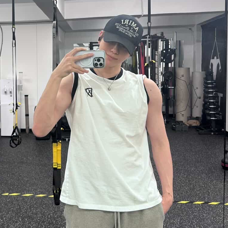 姜丹尼尔粉丝拍下的瞬间