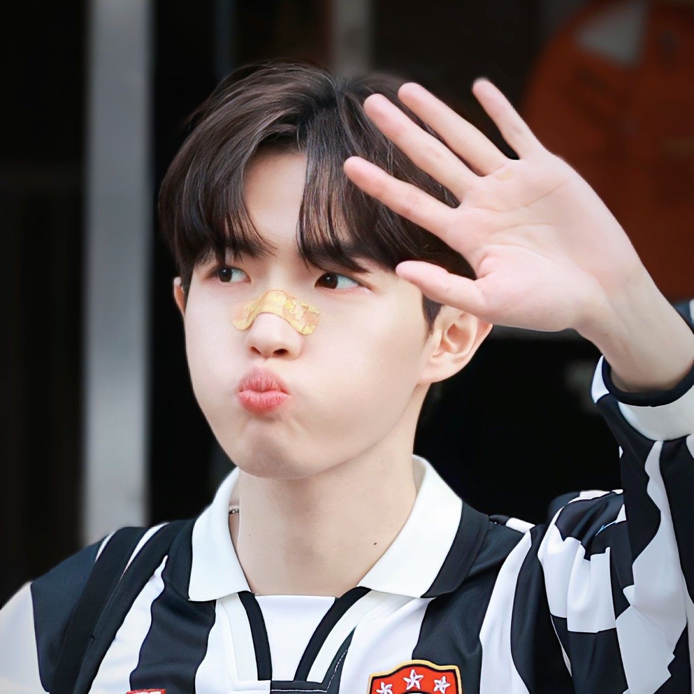 Recent activity shot of Kim Jaehwan