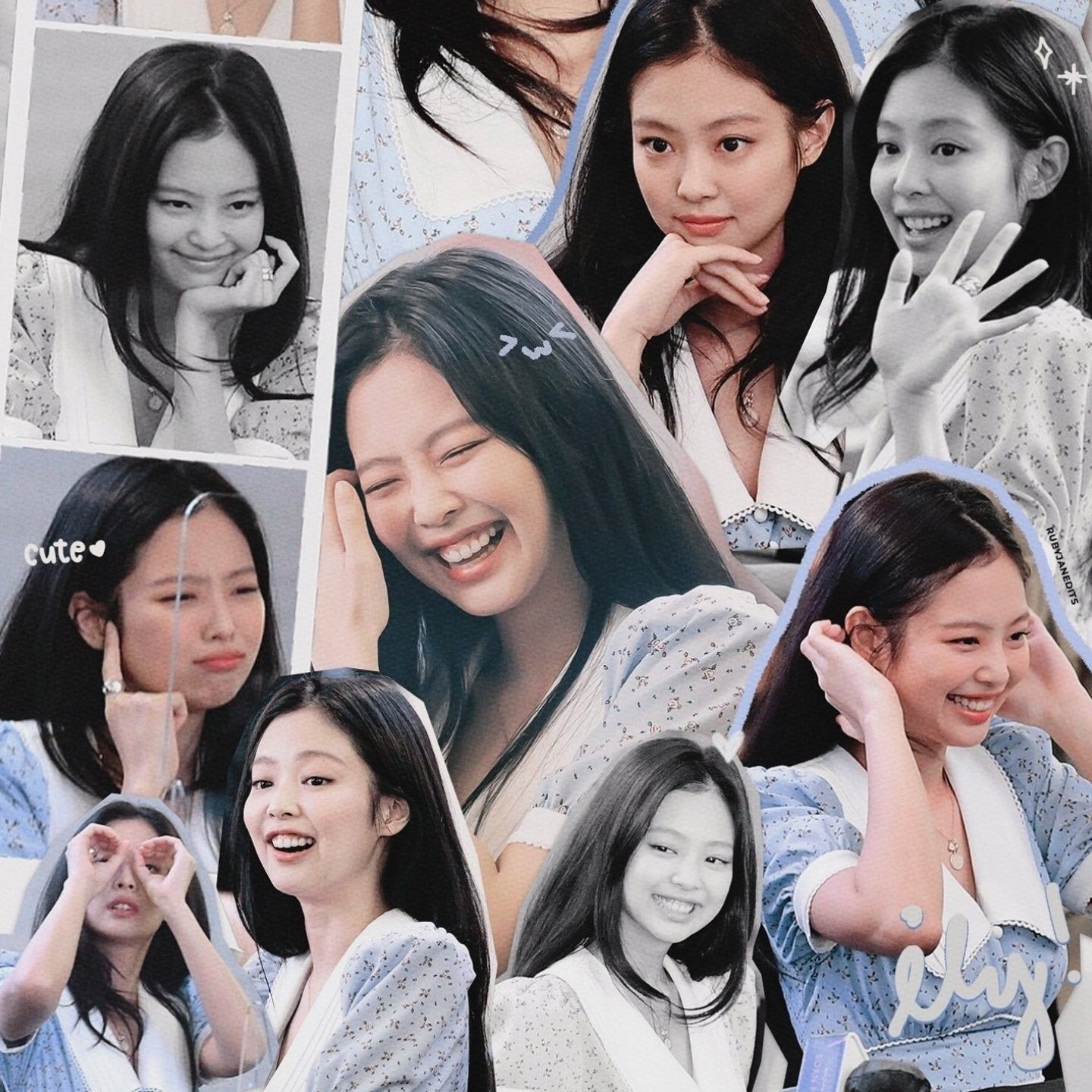 제니 (BLACKPINK)의 비하인드 컷