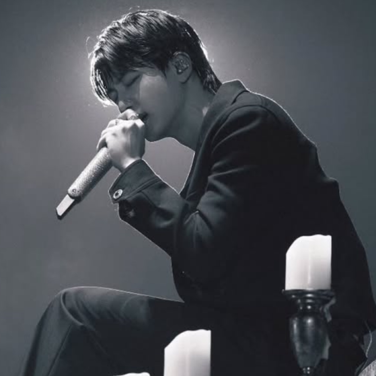 A moment captured by Jin (BTS)'s fan