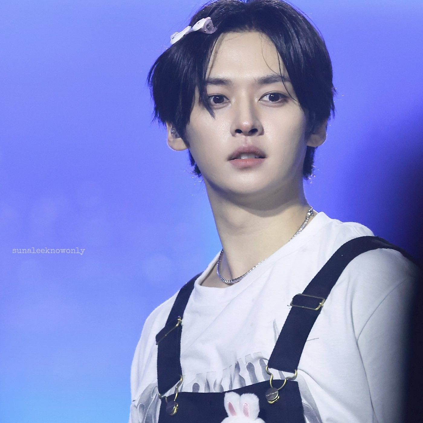 A moment captured by Lee Know (Stray Kids)'s fan