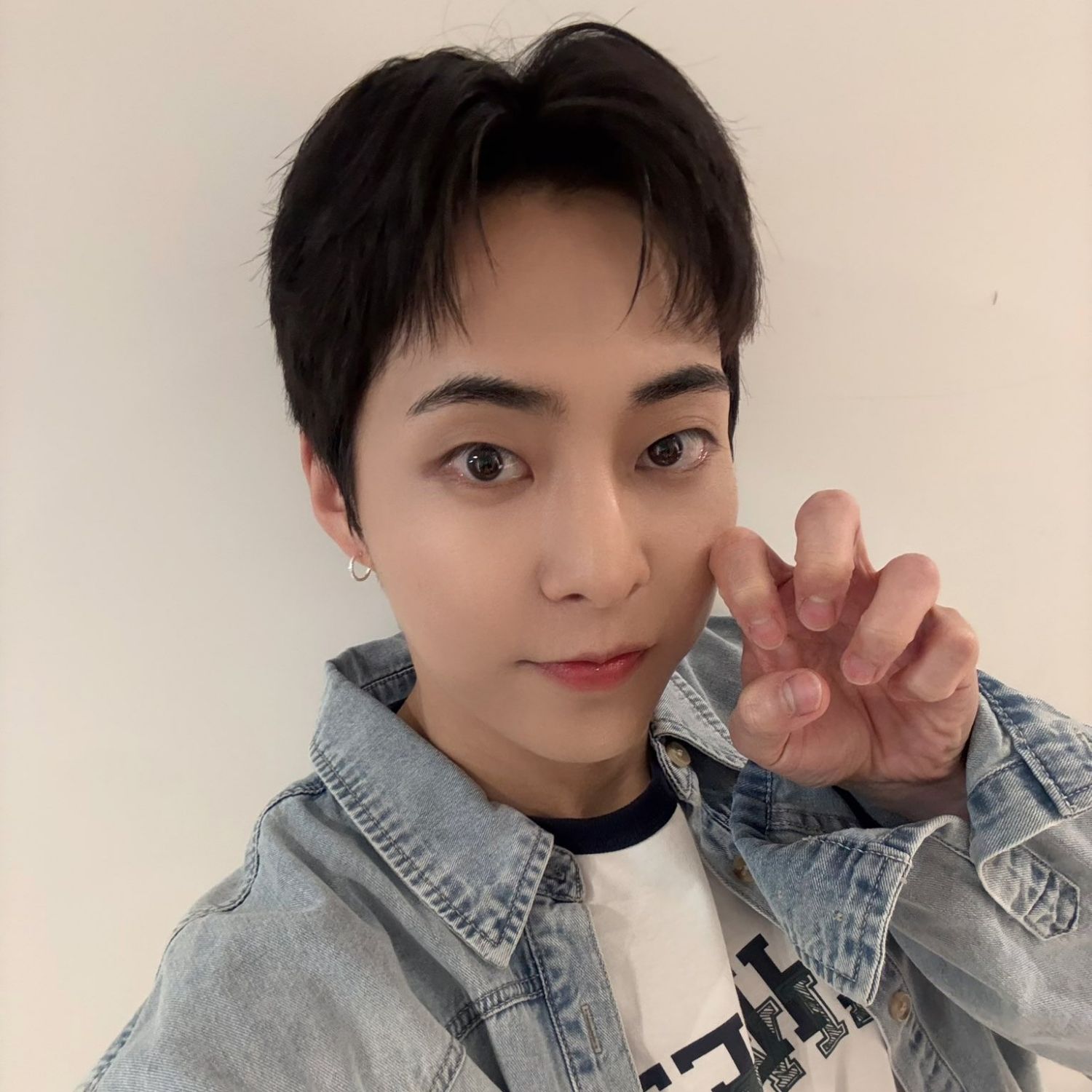 Recent activity shot of Xiumin (EXO)