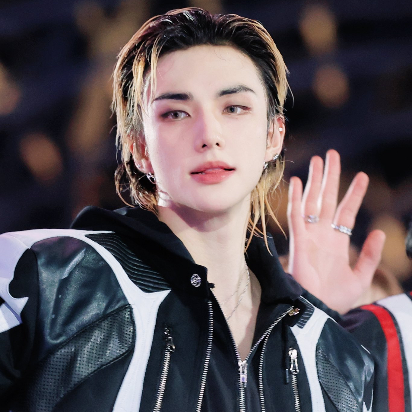 Behind-the-scenes cut of Hyunjin (Stray Kids)