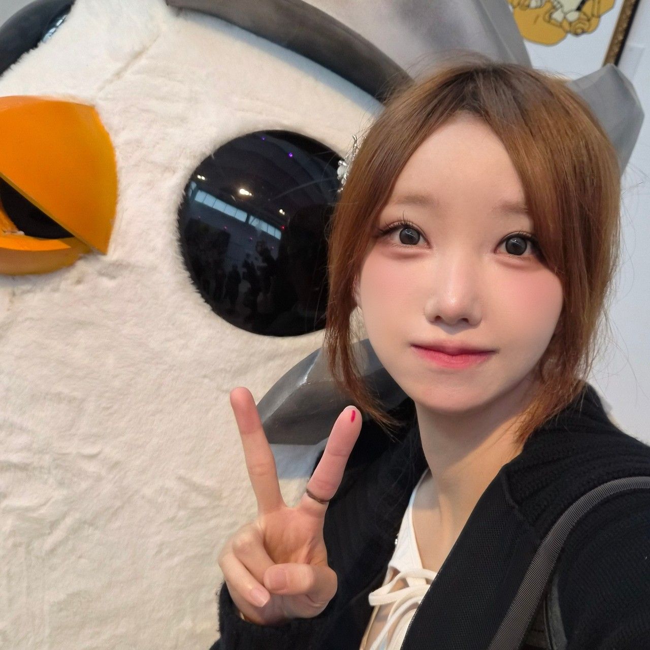 A moment captured by QWER's fan