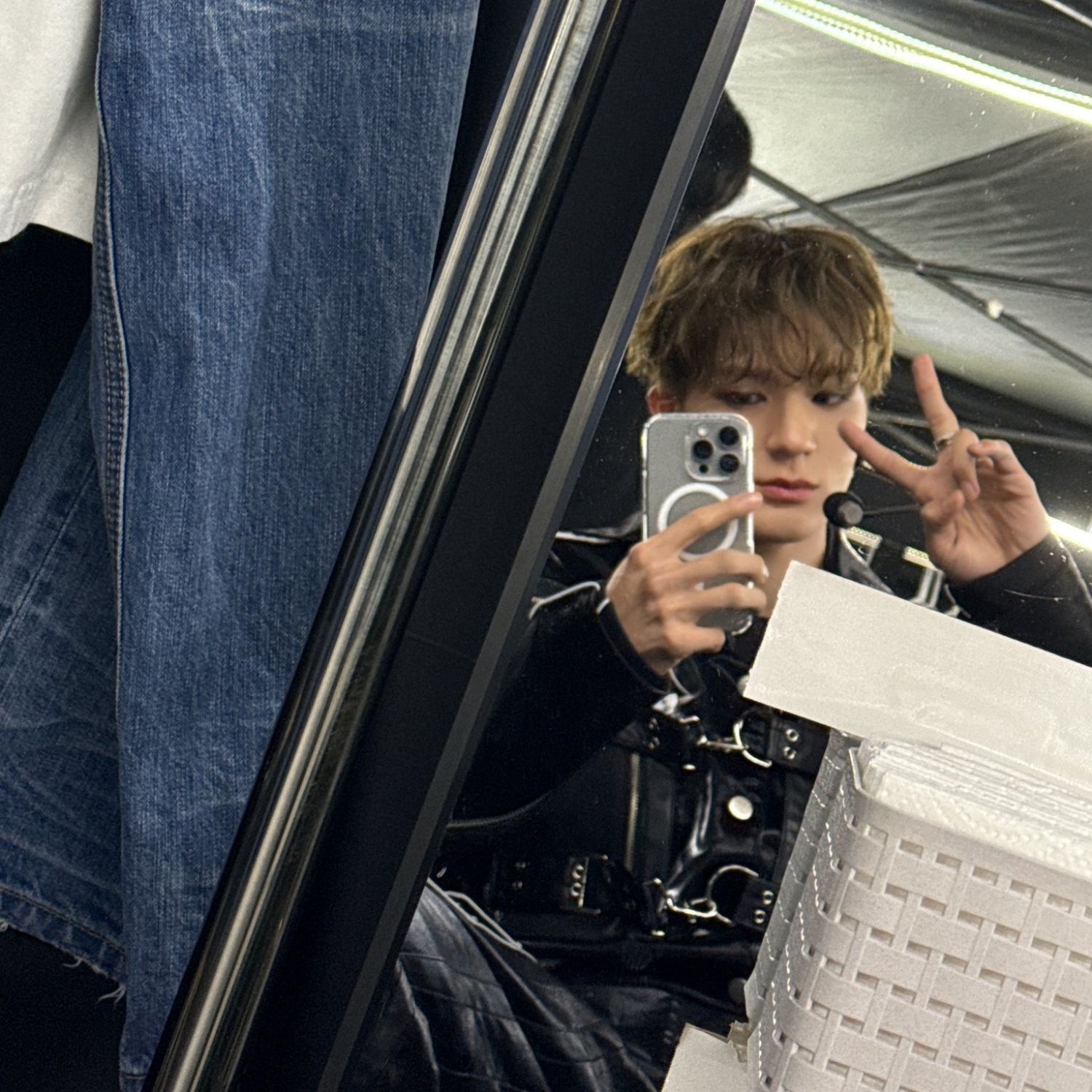 A moment captured by Jeno (NCT DREAM)'s fan
