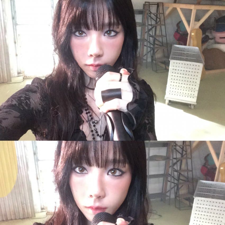 テヨン (少女時代)の舞台裏ショット