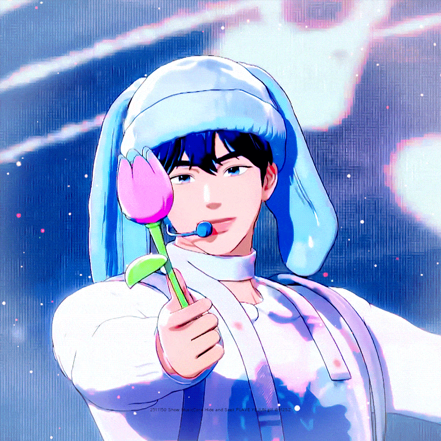 A moment captured by Yejun (PLAVE)'s fan