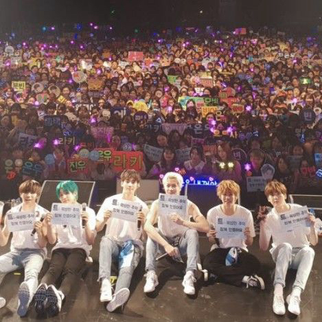 A moment captured by ASTRO's fan