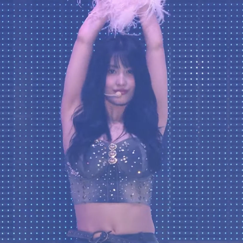 A moment captured by Momo (TWICE)'s fan