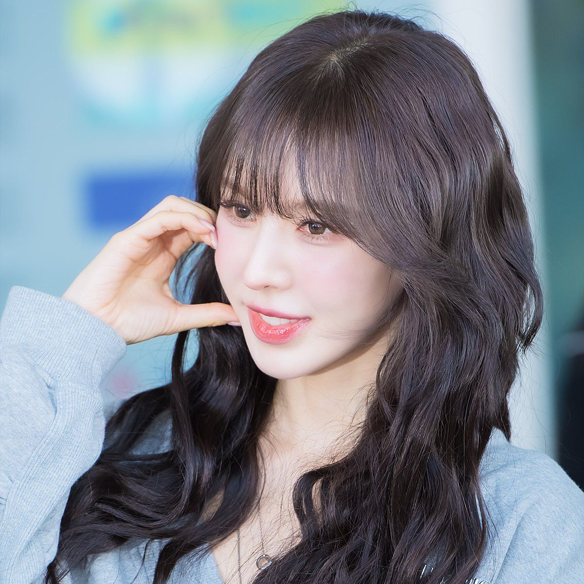 A moment captured by Wendy (Red Velvet)'s fan