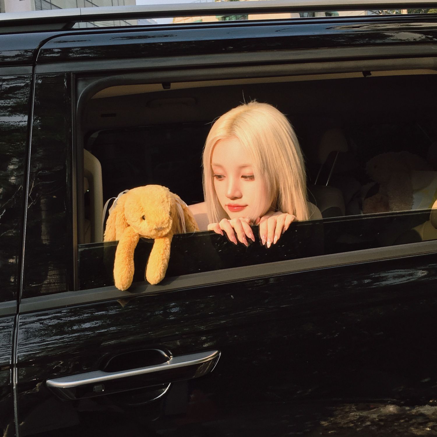 A moment captured by Yuqi (i-dle)'s fan