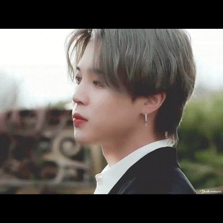 Recent activity shot of Jimin (BTS)