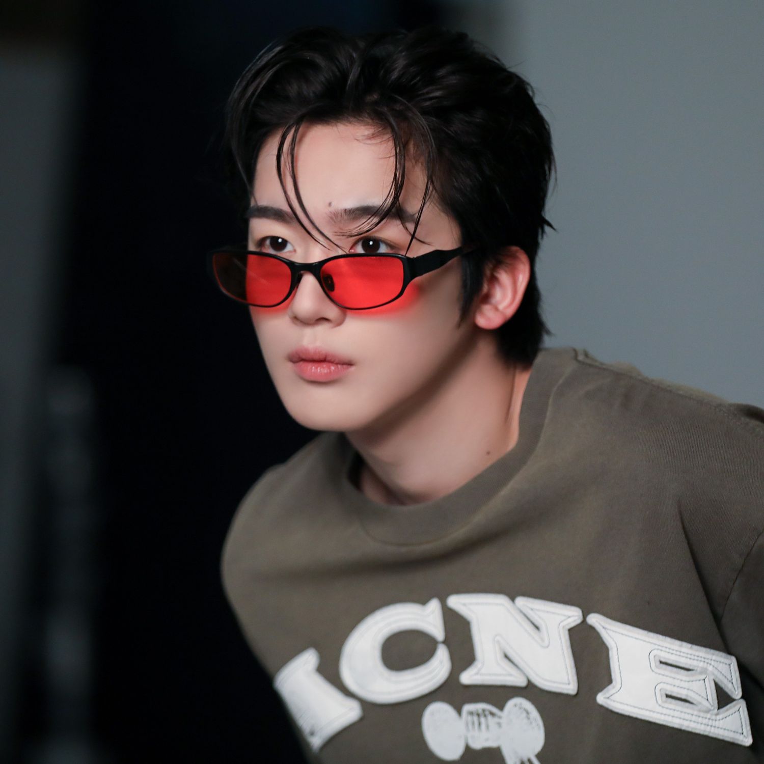 A moment captured by Kim Yohan (WEi)'s fan