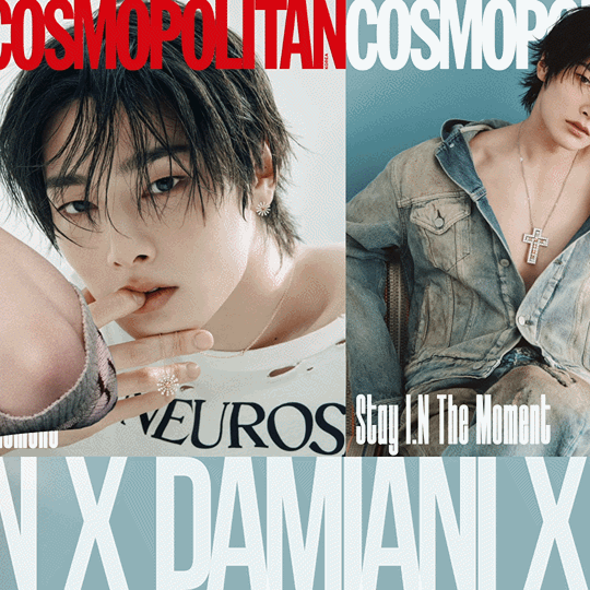 A moment captured by I.N (Stray Kids)'s fan