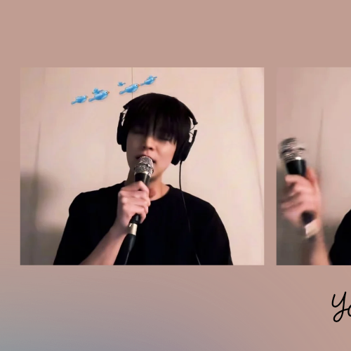 Recent activity shot of Seungmin (Stray Kids)