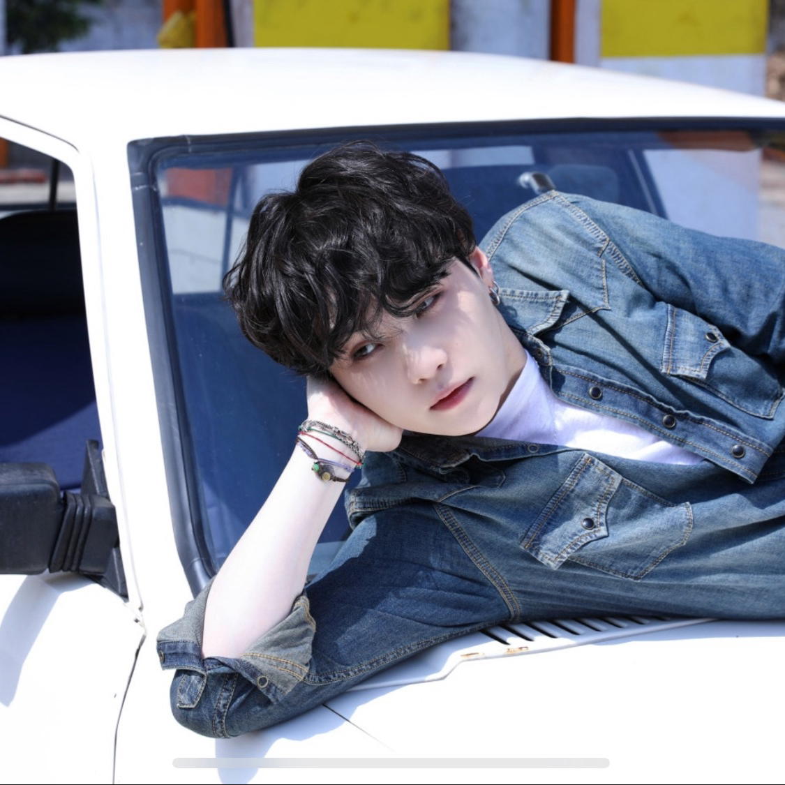 Recent activity shot of SUGA (BTS)