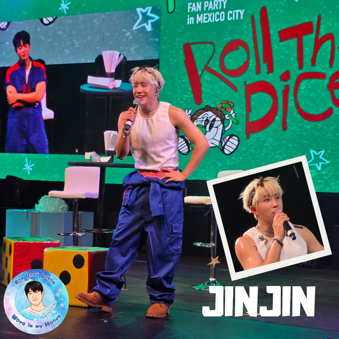 A moment captured by Jinjin (ASTRO)'s fan