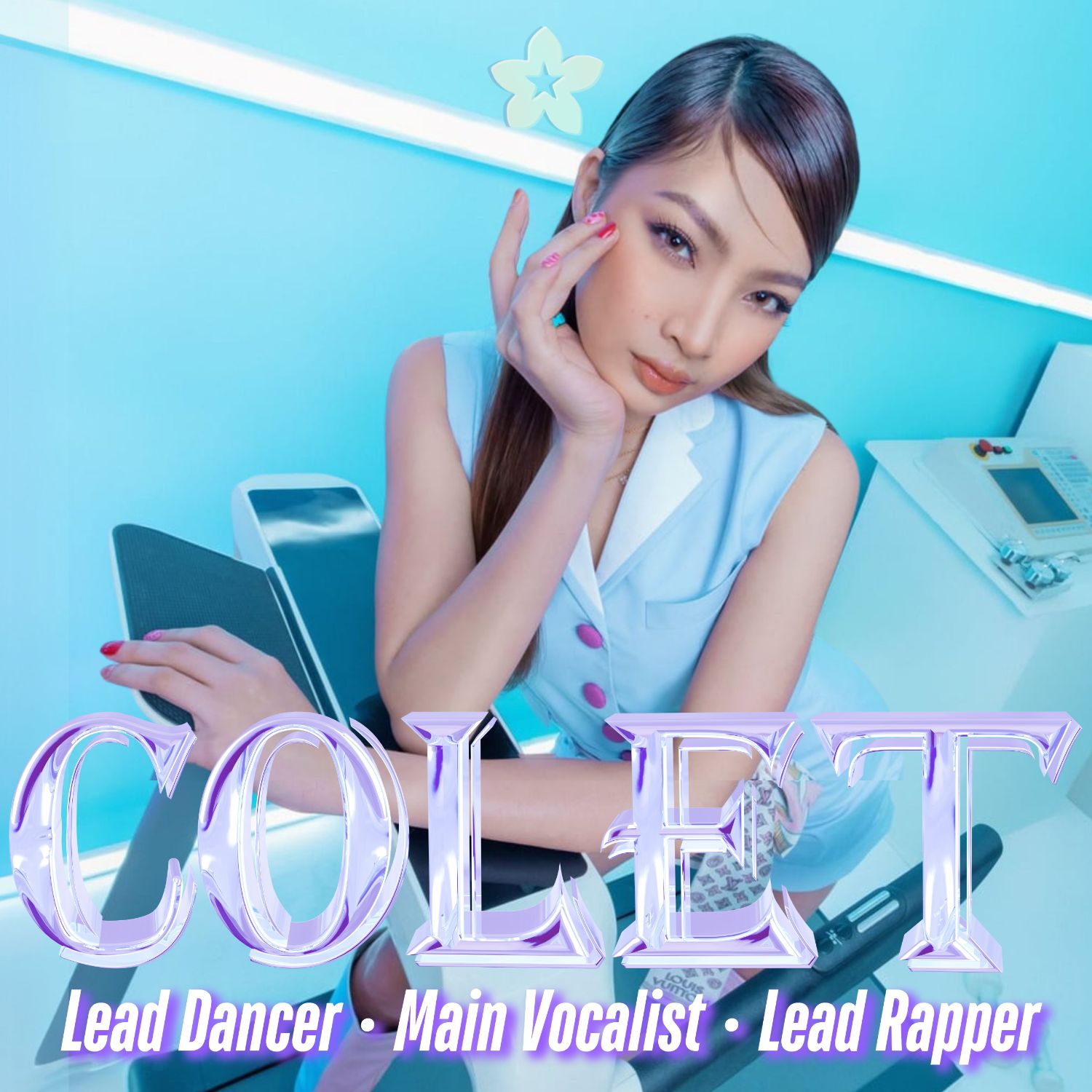 A moment captured by Colet (BINI)'s fan