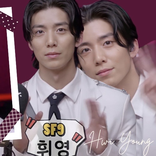 Behind-the-scenes cut of Hwiyoung (SF9)