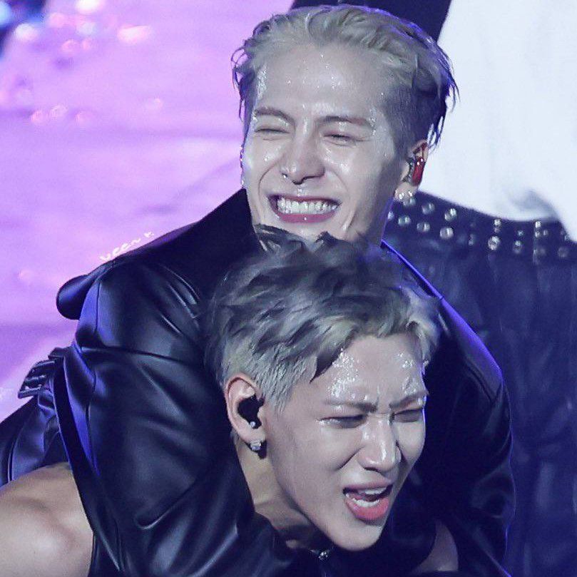 A moment captured by Bambam (GOT7)'s fan
