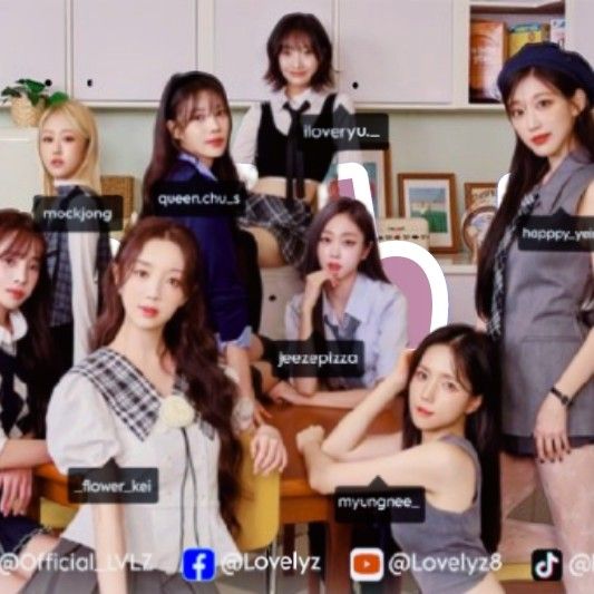 Recent activity shot of Lovelyz