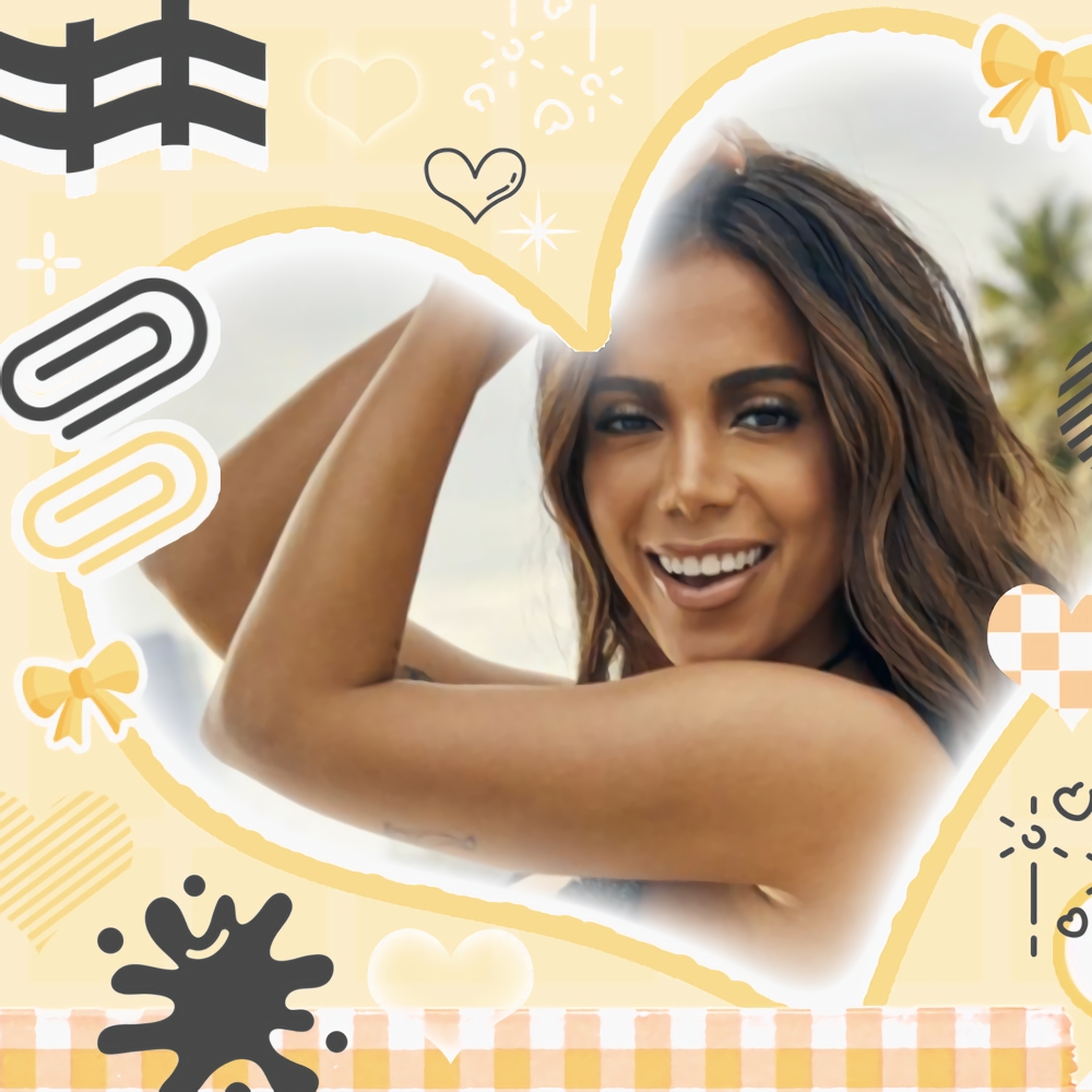 A moment captured by Anitta's fan