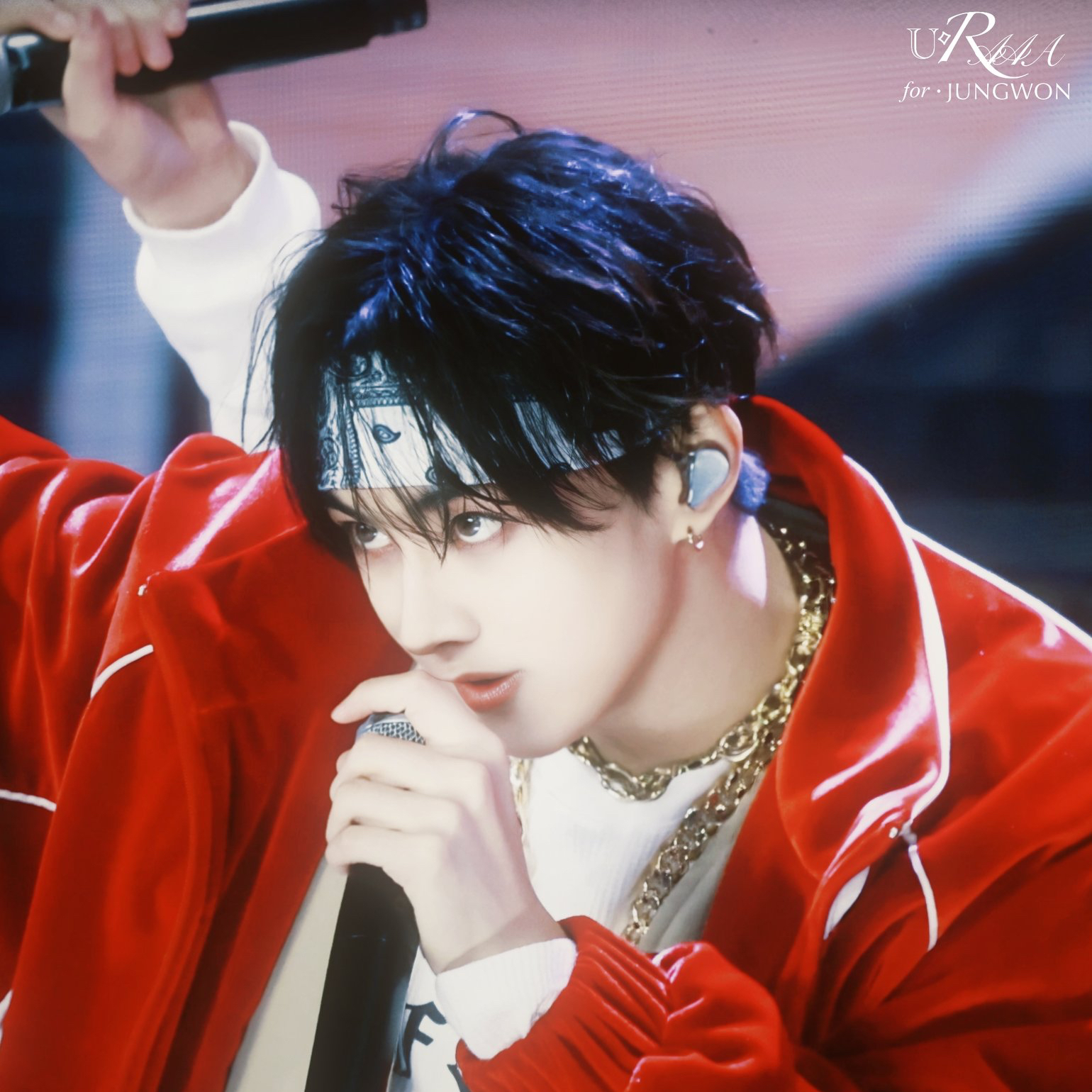 A moment captured by Jungwon (ENHYPEN)'s fan