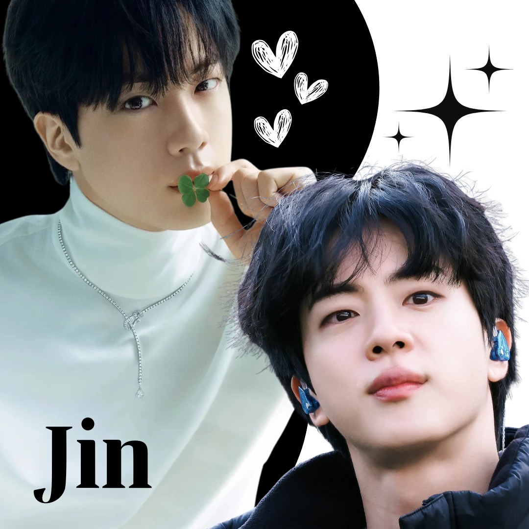 Latest photo of Jin (BTS)