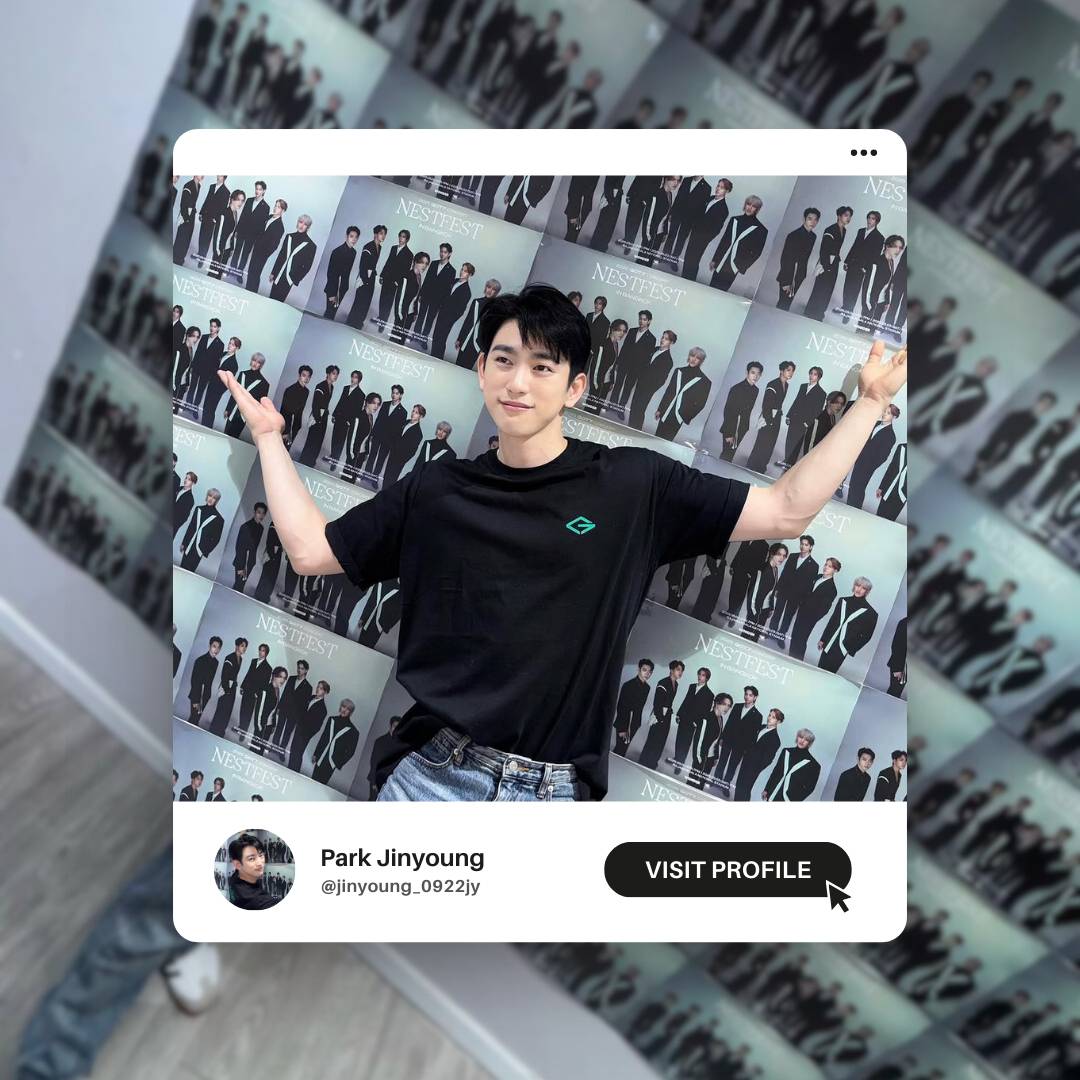 Latest photo of Jinyoung (GOT7)