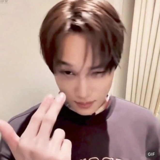 A moment captured by Kai (EXO)'s fan