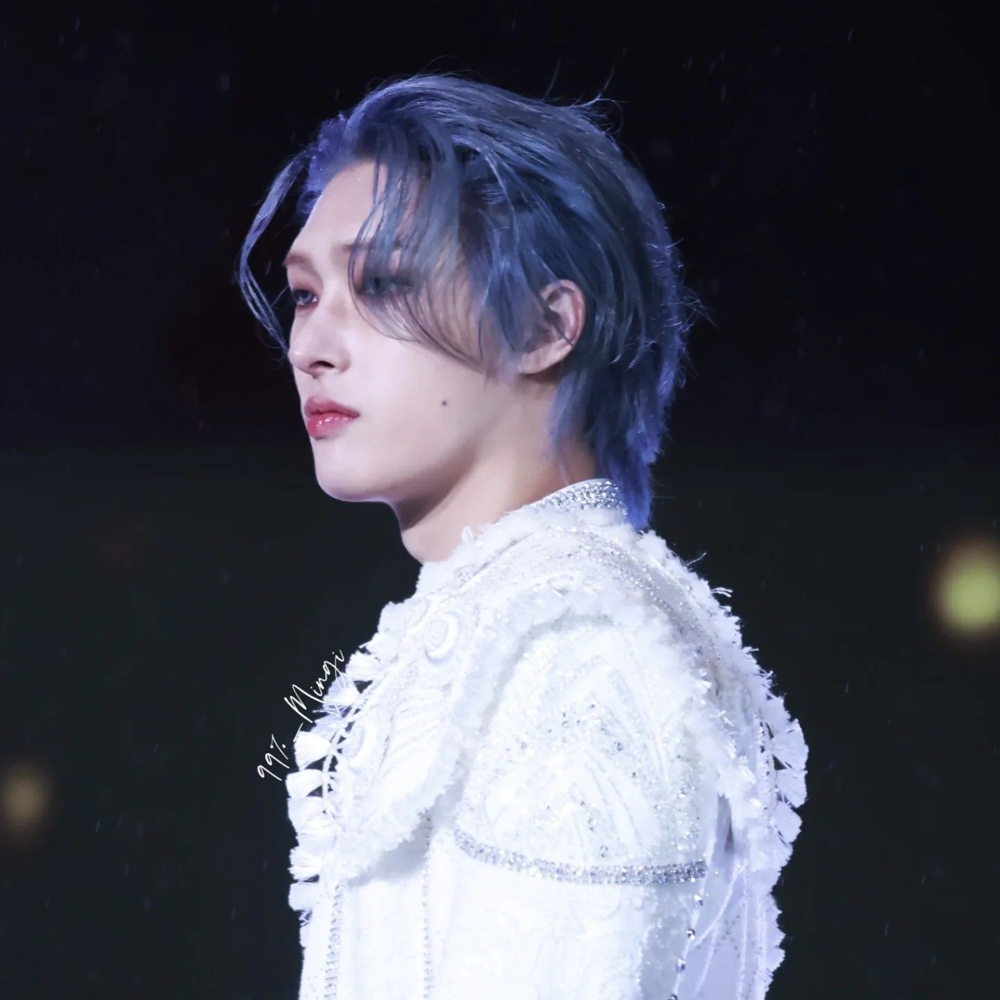 Recent activity shot of Mingi (ATEEZ)