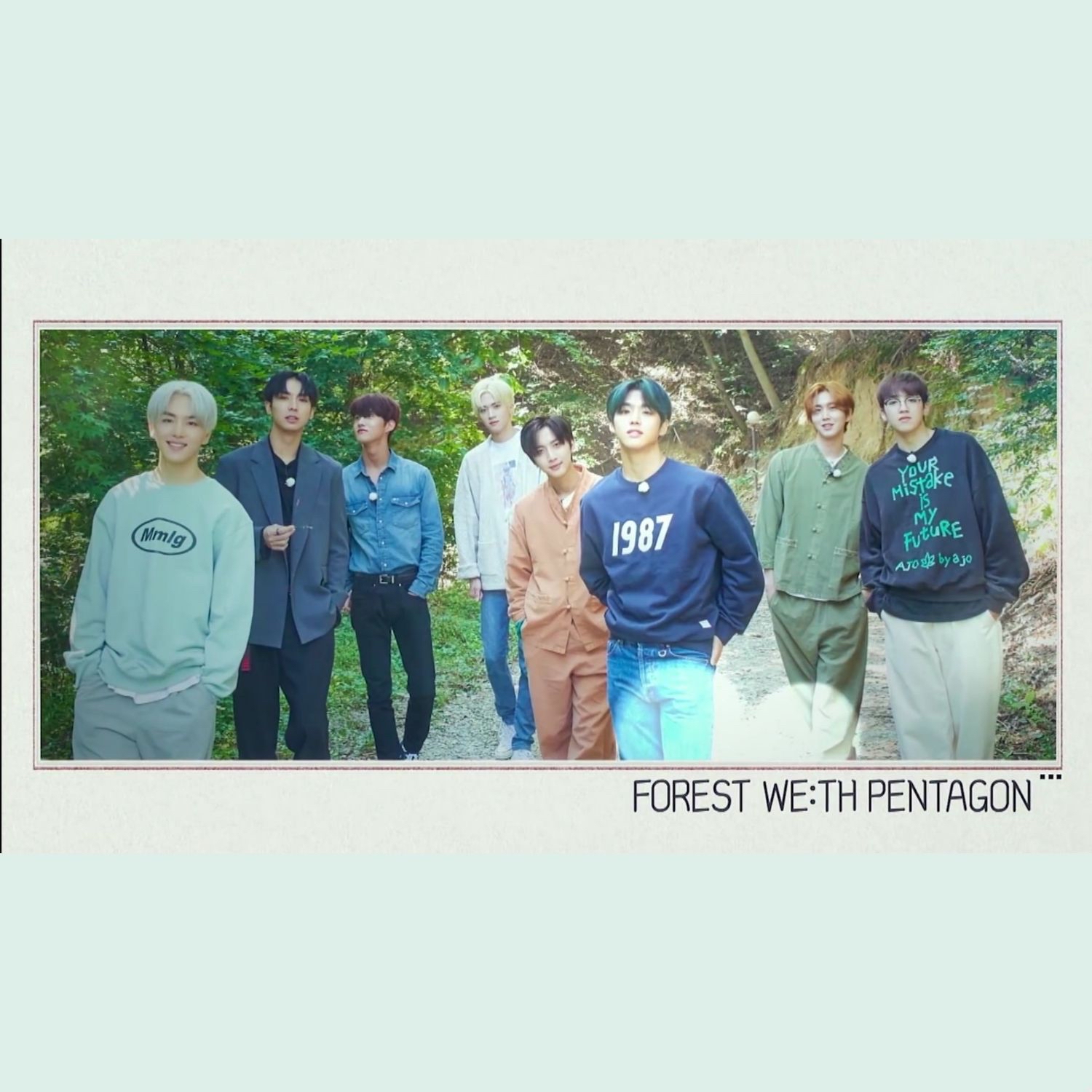 PENTAGON的幕後花絮